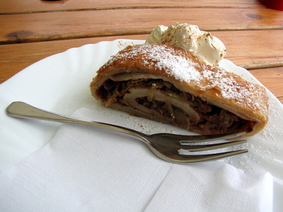 Leckerer Apfelstrudel