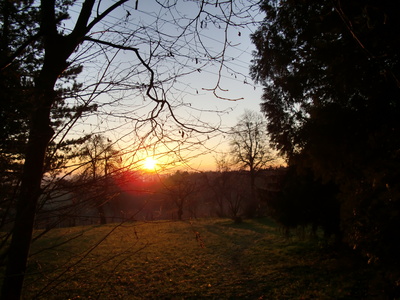 Sonnenuntergang in Buchkirchen