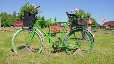 Fahrradparkplatz