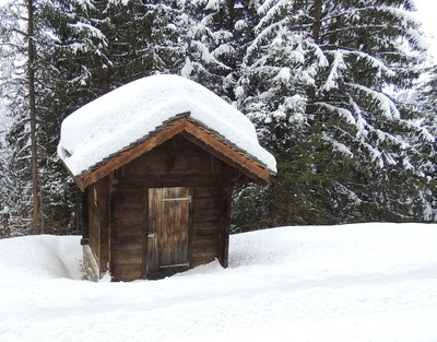 Viel Schnee aber keine Sonne