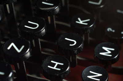 Schreibmaschinen Tasten