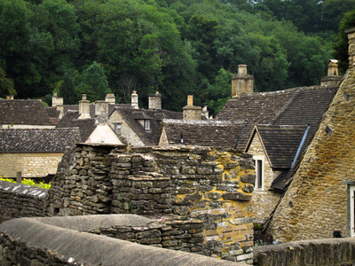 Castle Combe in England