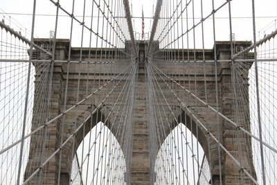 Brooklyn Bridge Stone Tower,