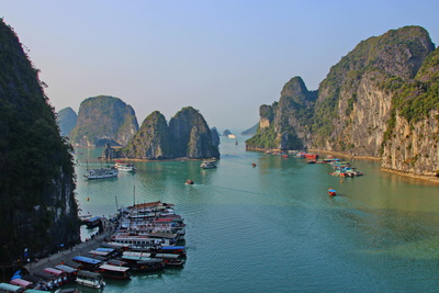 Halong-Bucht in Vietnam