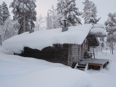 Schweden - Sauna-Hütte