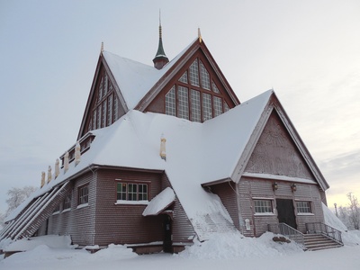 Schweden - Kirche in Kiruna