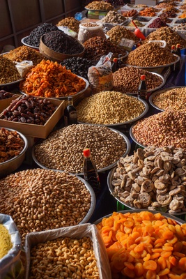 Trockenfrüchte und Nüsse auf dem Bazar 3