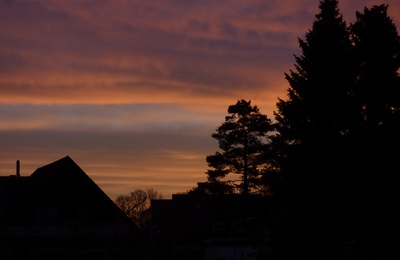 Sonnenaufgang in Dorsten