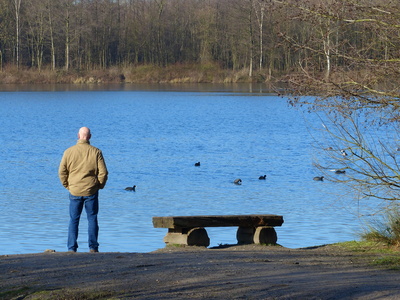 Mann am See