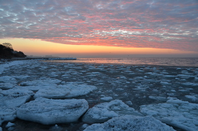 Wintermorgen an der Ostsee 2