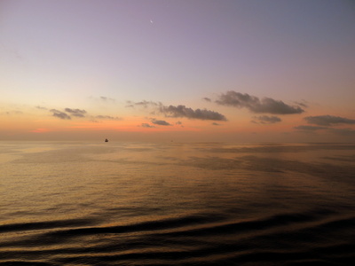 Sonnenaufgang in der Karibik 1