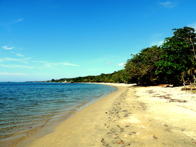 Karibischer Sandstrand