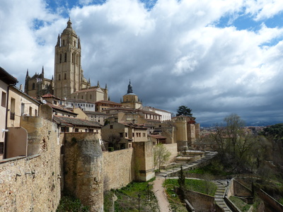 Blick auf Segovia 1
