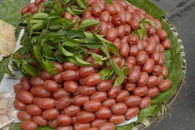 Tomatentransport in Hanoi