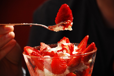 Ein Traum in Vanille und frischen Erdbeeren II