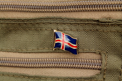 Tasche mit Islandflagge