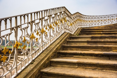 Schloss-Treppe in Pillnitz