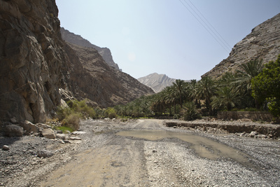 Durch das Wadi Sahtan