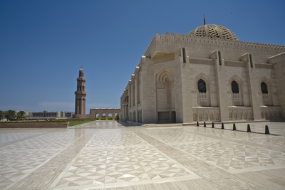 Die größte Mosche im Oman