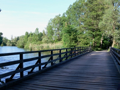 Holzbrücke