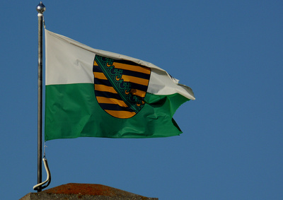 Fahne Sachsen