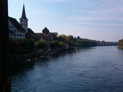 Hochrhein bei Langwiesen