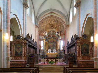 St-Ursanne: Prächtiger Kirchenraum