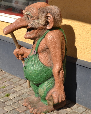 Der Troll in Skandinavien