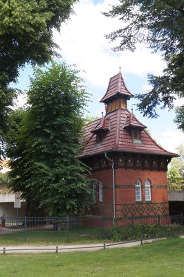 Altes Schleusenhäuschen an der Havel in Rathenow