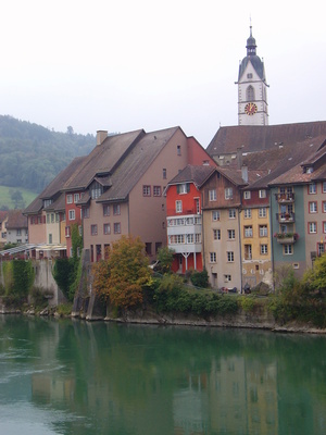 Laufenburg im Aargau (CH) am Hochrhein 1