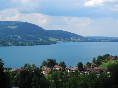 Sicht auf den Attersee