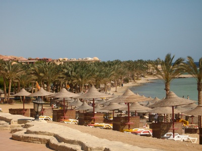 Wunderschöner Strand in Ägypten