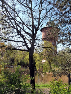 Der alte Wasserturm am See (2)