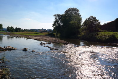 Fluss renaturiert