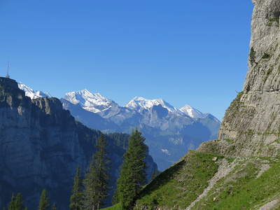 Mönch, Jungfraujoch, Jungfrau