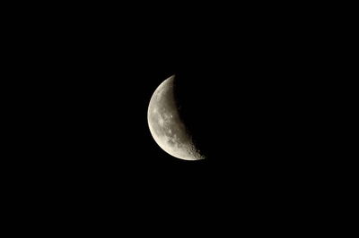 Mond über Karlshorst