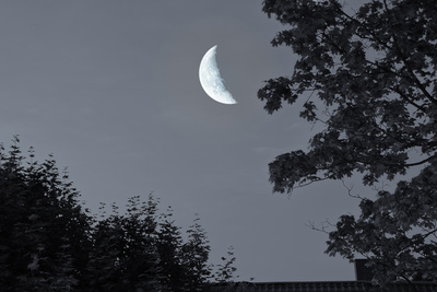 Mond über Karlshorst 2