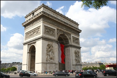 Triumphbogen, Arc de Triomphe,Paris