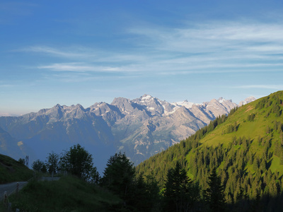 Sicht in die Urner Alpenwelt