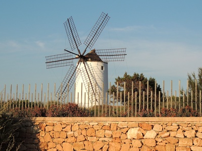 Alte Mühle auf Ibiza