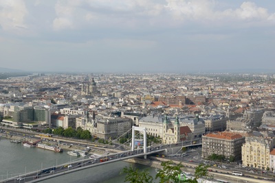 Ein Blick über Budapest