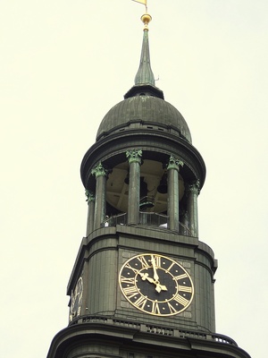 Turm des "Michael" in Hamburg