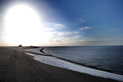 Wintersonne über Norddeich