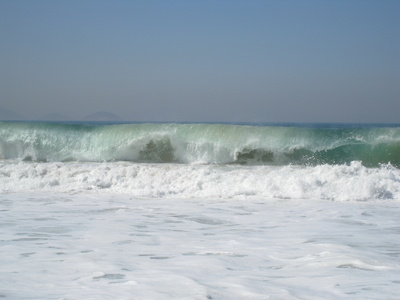 die perfekte Welle ! an der Copacabana