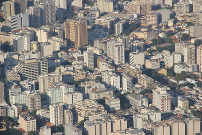 Rio, Stadtteil Botafogo..Blick vom Corcovado