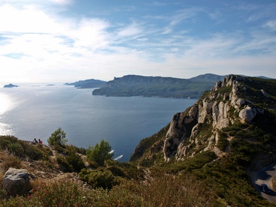 Blick auf die Calanque