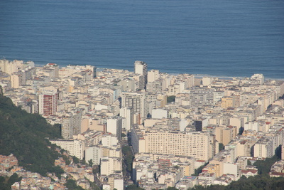 Copacabana-Blick vom Corcovado
