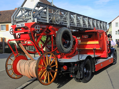 Feuerwehr Leiterwagen Feuerwehr Leiterwagen