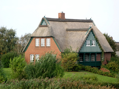 Schönes Fachwerkhaus mit tollem Blick