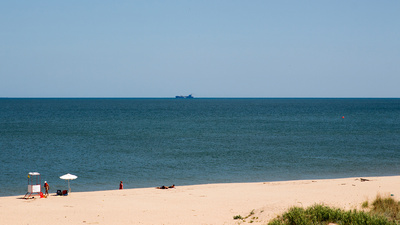 Strandidylle am Schwarzen Meer